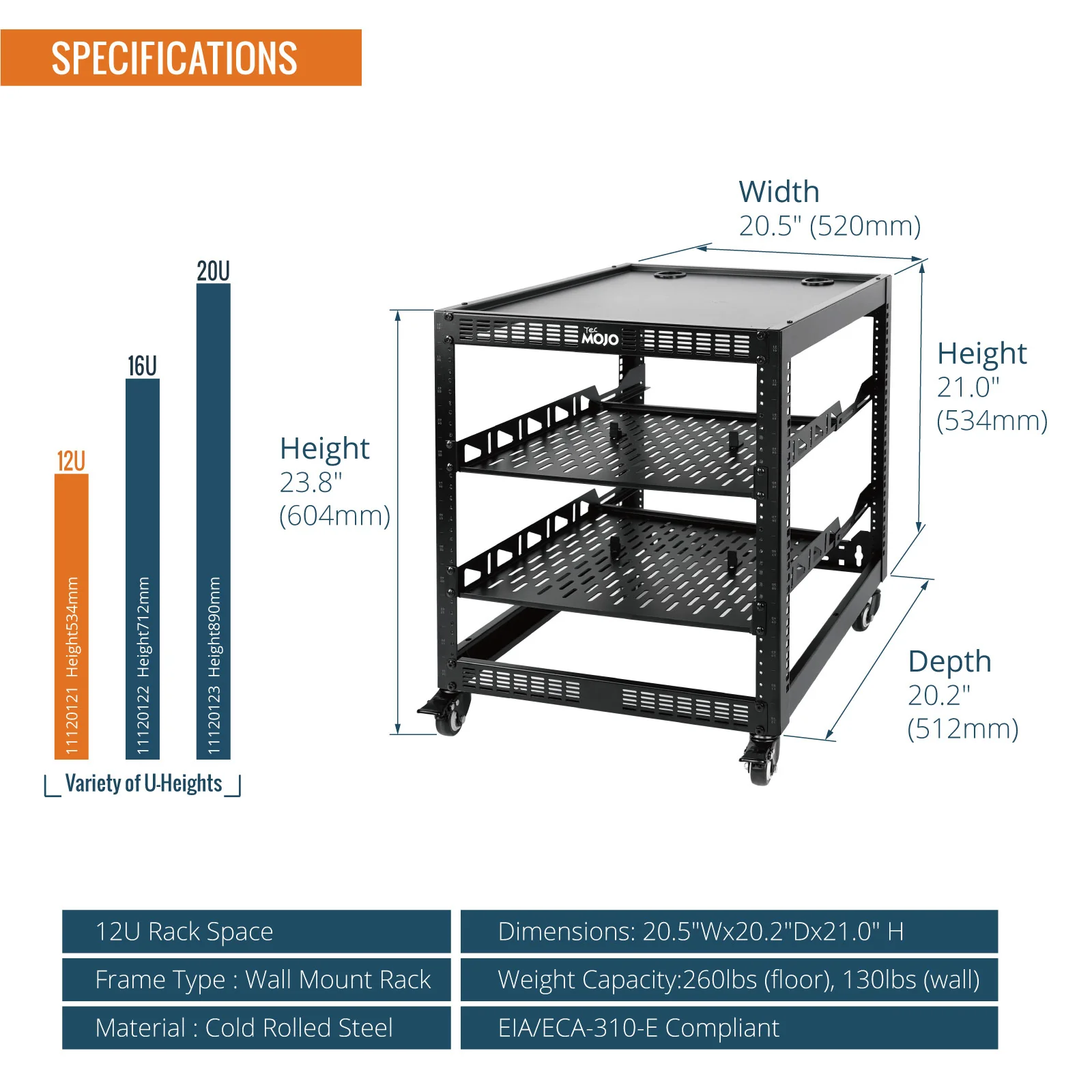 HPE 12U Open Frame